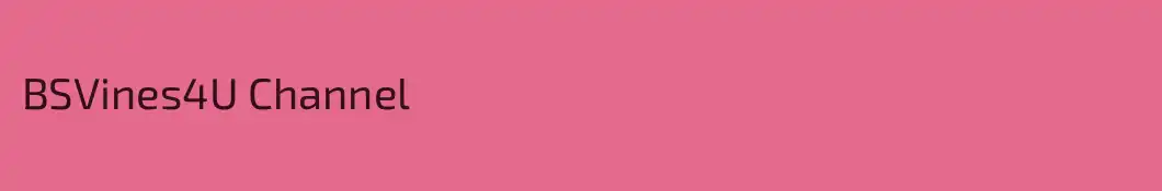 BSVines4U Channel
